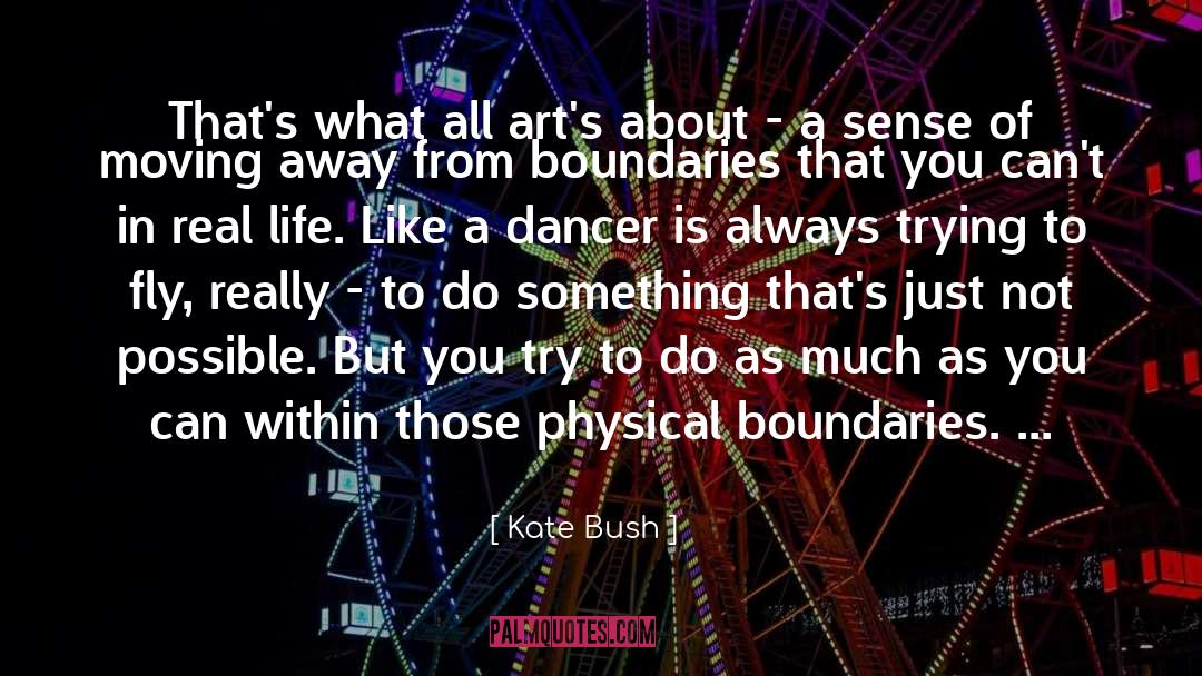 Moving Away quotes by Kate Bush