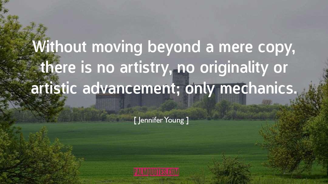 Moving Beyond quotes by Jennifer Young