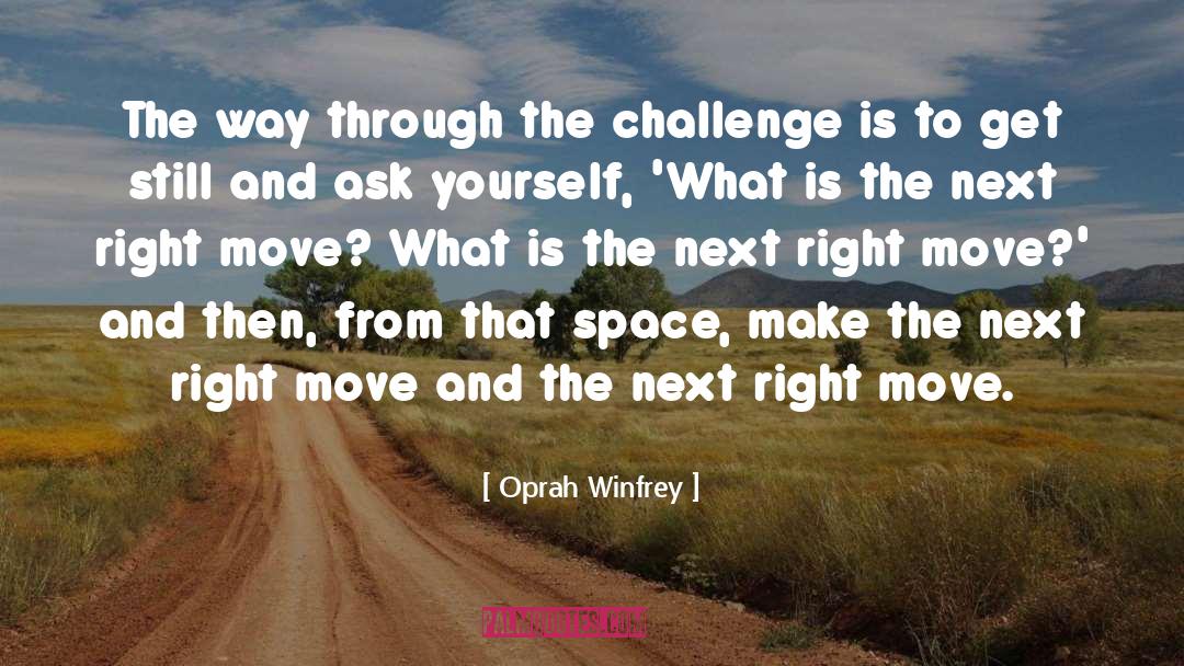 Moving quotes by Oprah Winfrey