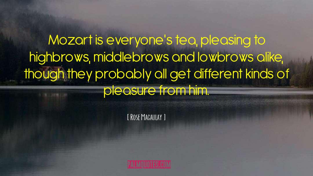 Mozart quotes by Rose Macaulay