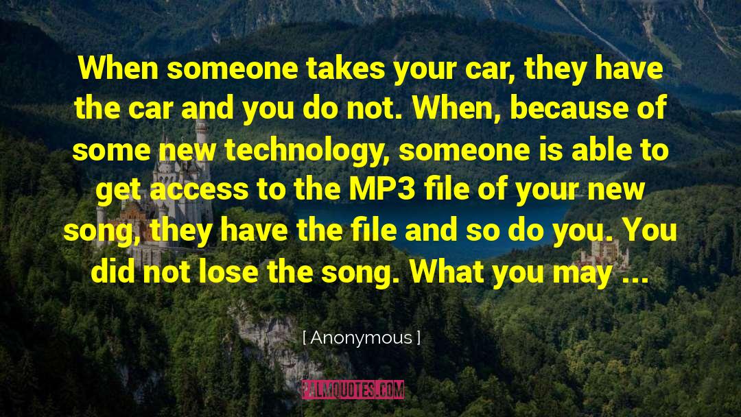 Mp3 quotes by Anonymous