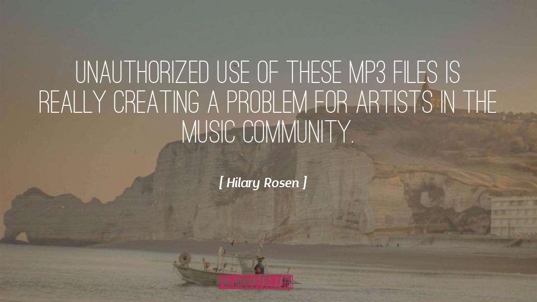 Mp3 quotes by Hilary Rosen