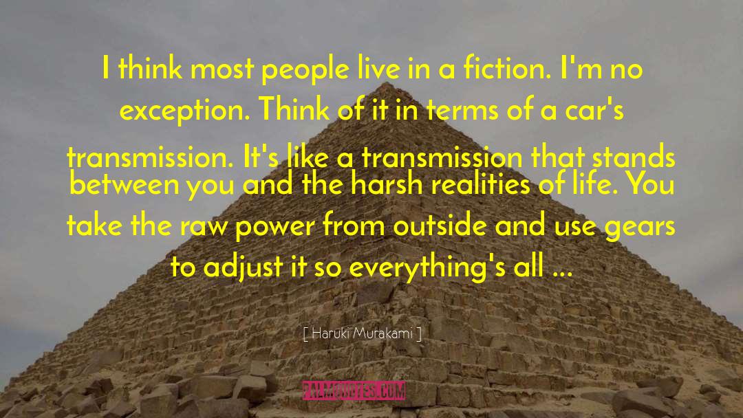 Mpya Transmission quotes by Haruki Murakami