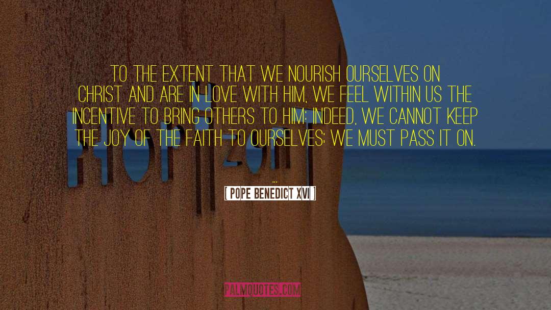 Mr Benedict quotes by Pope Benedict XVI