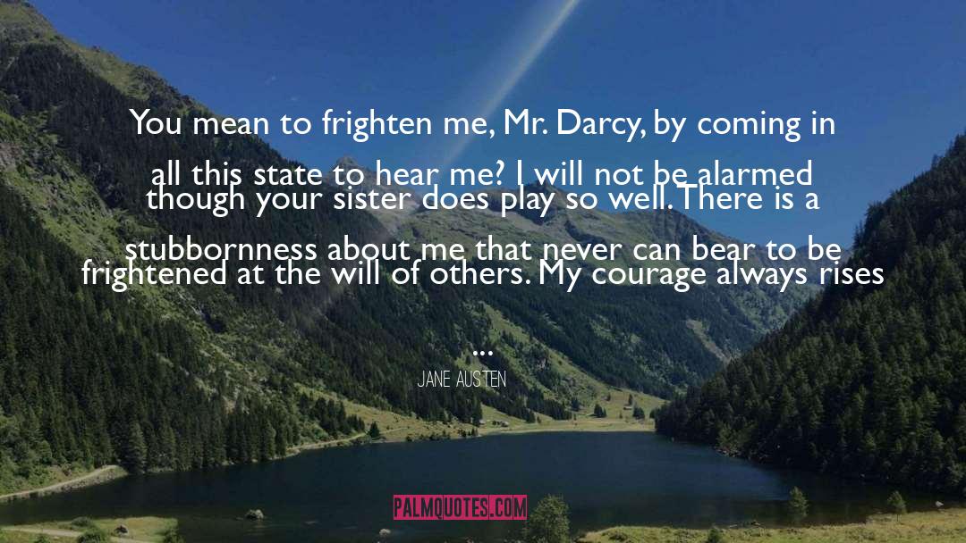 Mr Darcy About Elizabeth Bennet quotes by Jane Austen