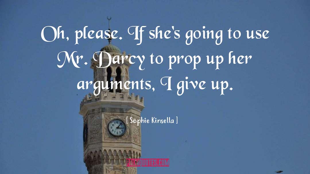 Mr Darcy quotes by Sophie Kinsella