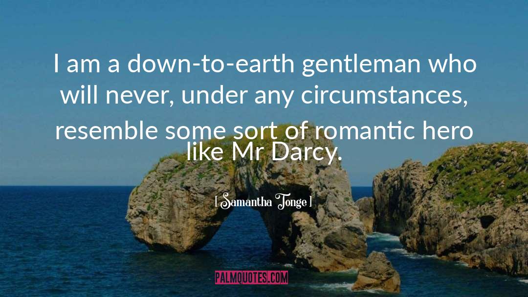 Mr Darcy quotes by Samantha Tonge