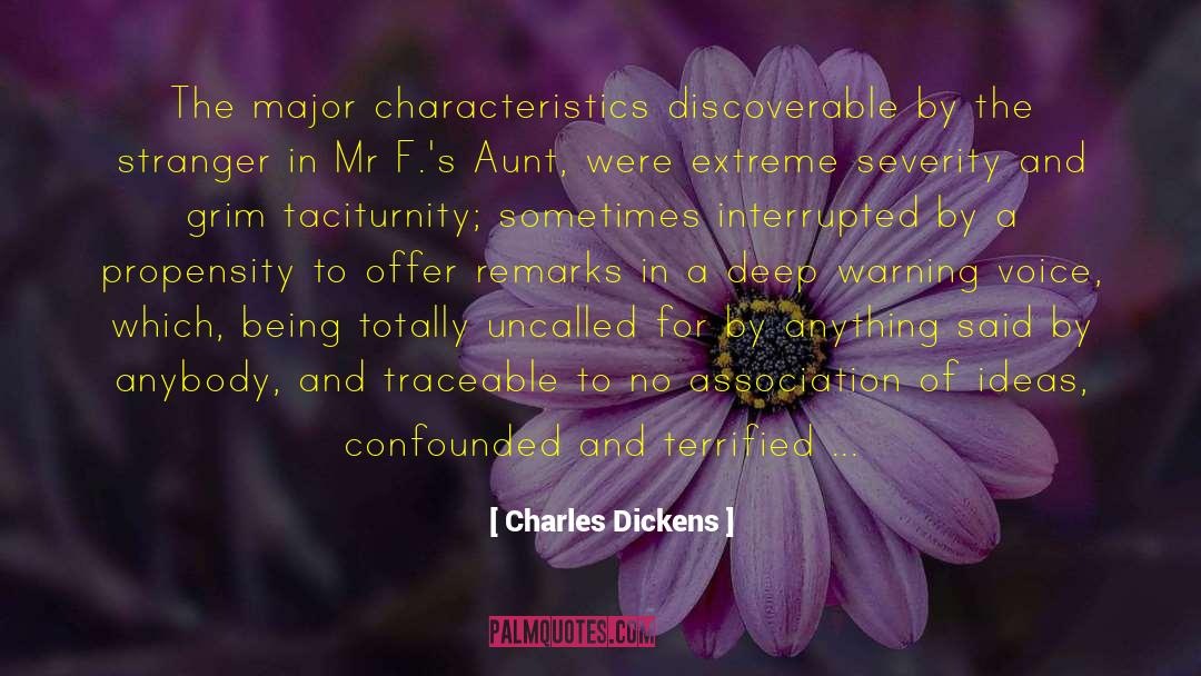Mr F quotes by Charles Dickens