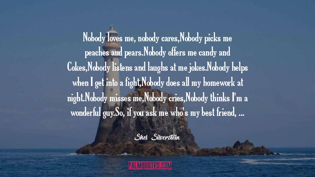 Mr Nobody From Nowhere Gatsby quotes by Shel Silverstein