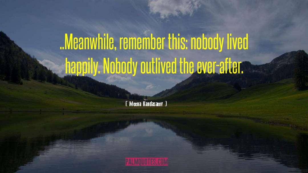 Mr Nobody From Nowhere Gatsby quotes by Meena Kandasamy