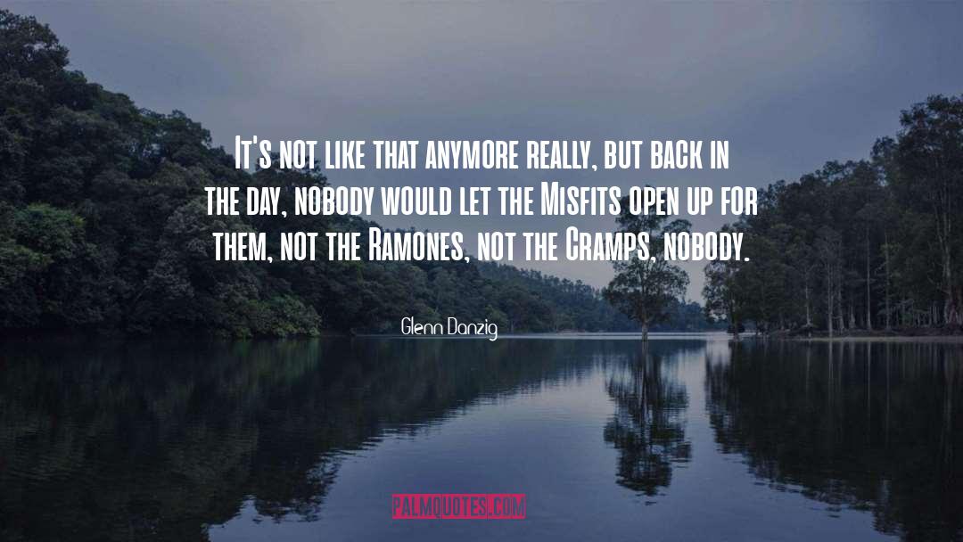 Mr Nobody From Nowhere Gatsby quotes by Glenn Danzig