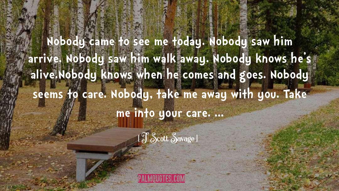 Mr Nobody From Nowhere Gatsby quotes by J. Scott Savage