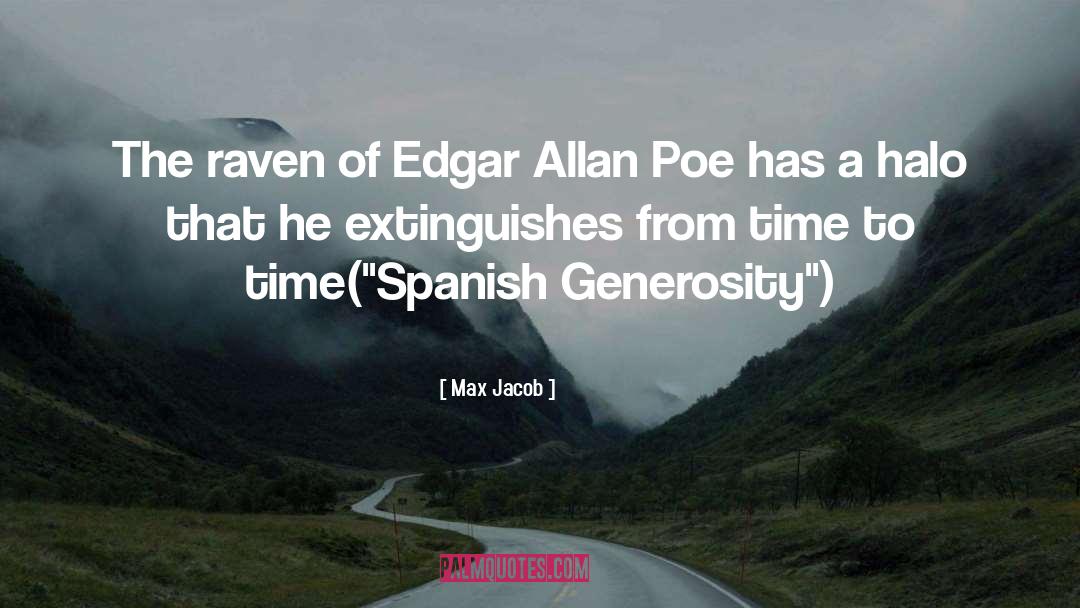 Mr Poe quotes by Max Jacob