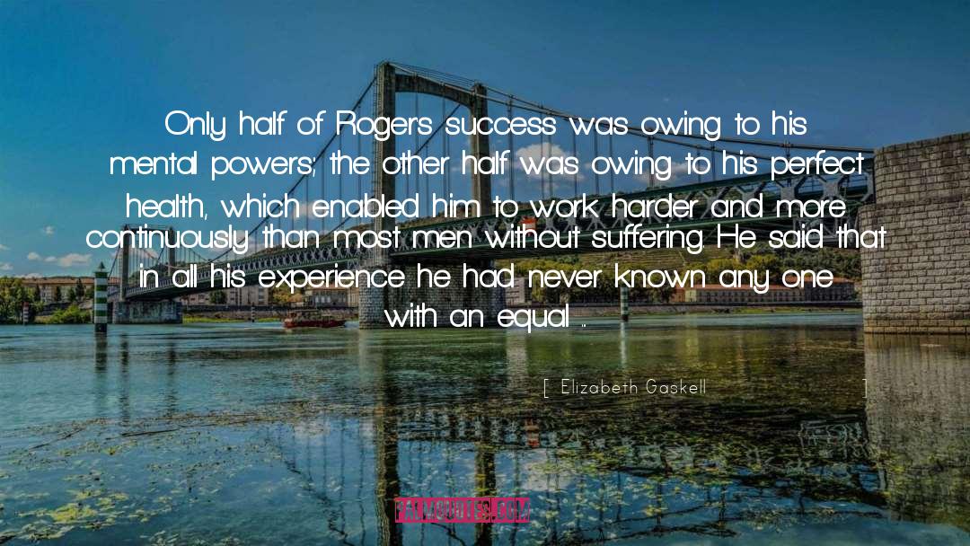 Mr Rogers quotes by Elizabeth Gaskell