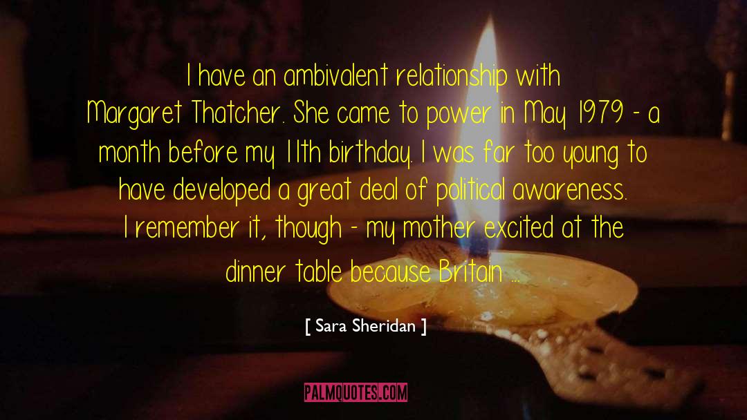 Mr Sheridan quotes by Sara Sheridan