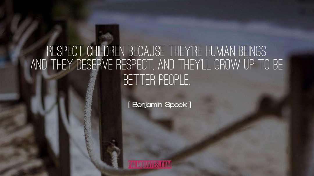 Mr Spock quotes by Benjamin Spock