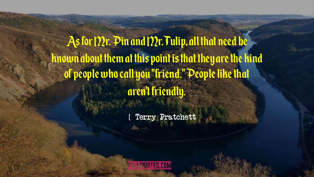 Mr Tulip quotes by Terry Pratchett
