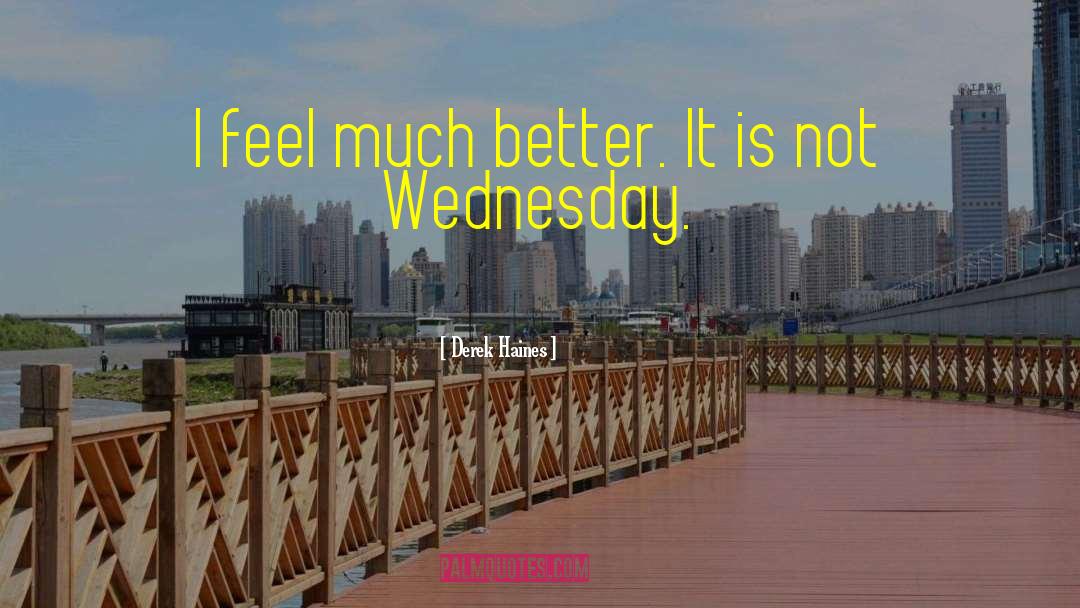 Mr Wednesday quotes by Derek Haines