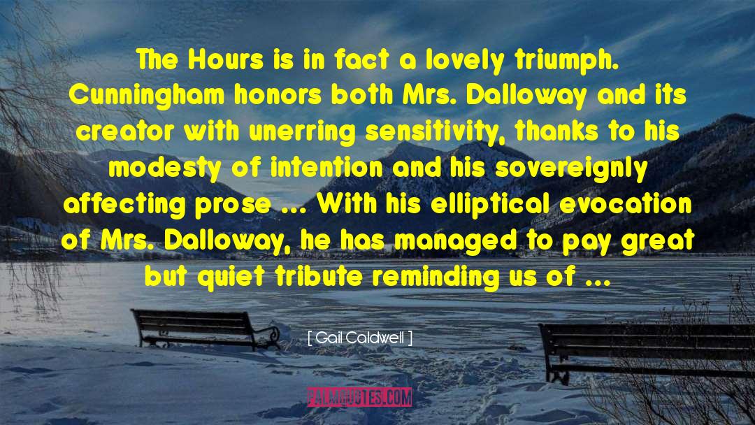 Mrs Dalloway quotes by Gail Caldwell