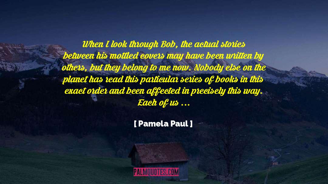 Mrs Darley Series Of Books quotes by Pamela Paul