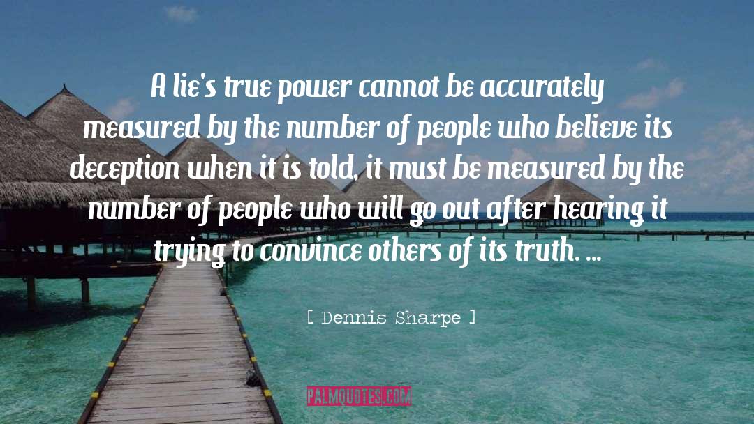 Mrs Sharpe quotes by Dennis Sharpe