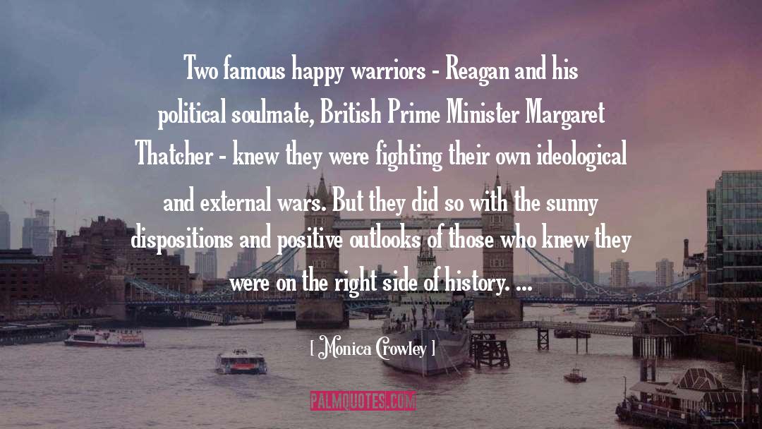 Mrs Thatcher quotes by Monica Crowley