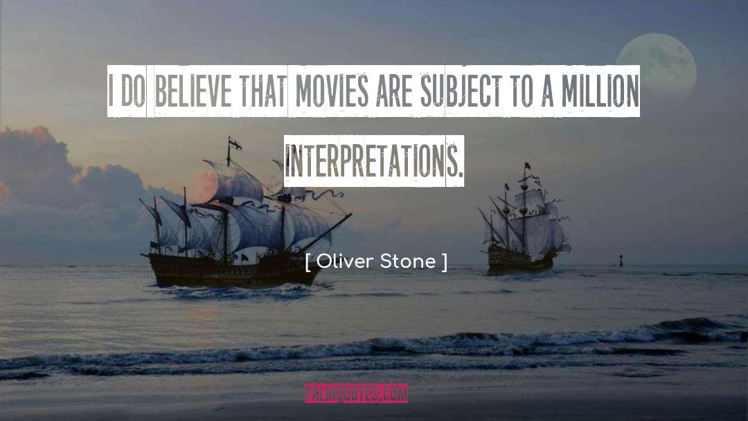 Msrb Subject Or Nominal quotes by Oliver Stone