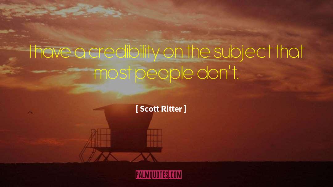 Msrb Subject Or Nominal quotes by Scott Ritter