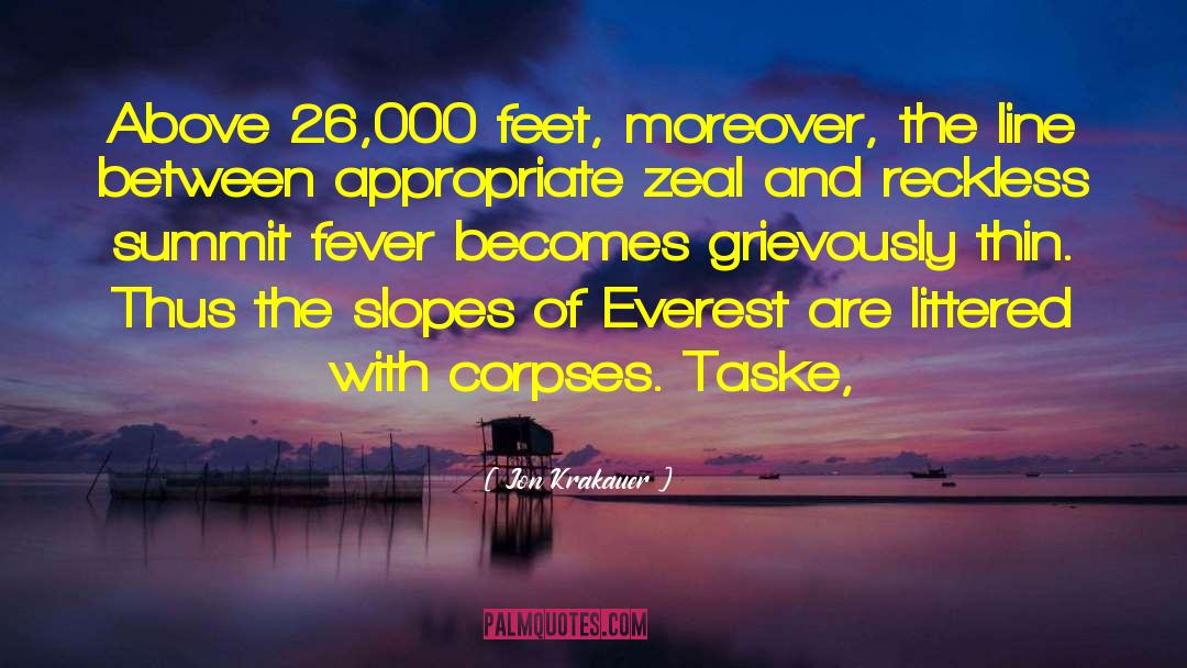 Mt Everest quotes by Jon Krakauer