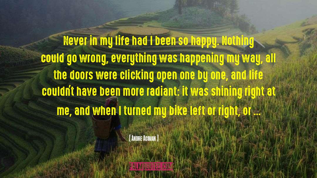 Mtb Bike quotes by Andre Aciman