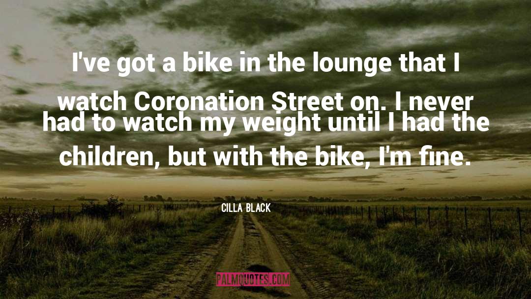 Mtb Bike quotes by Cilla Black