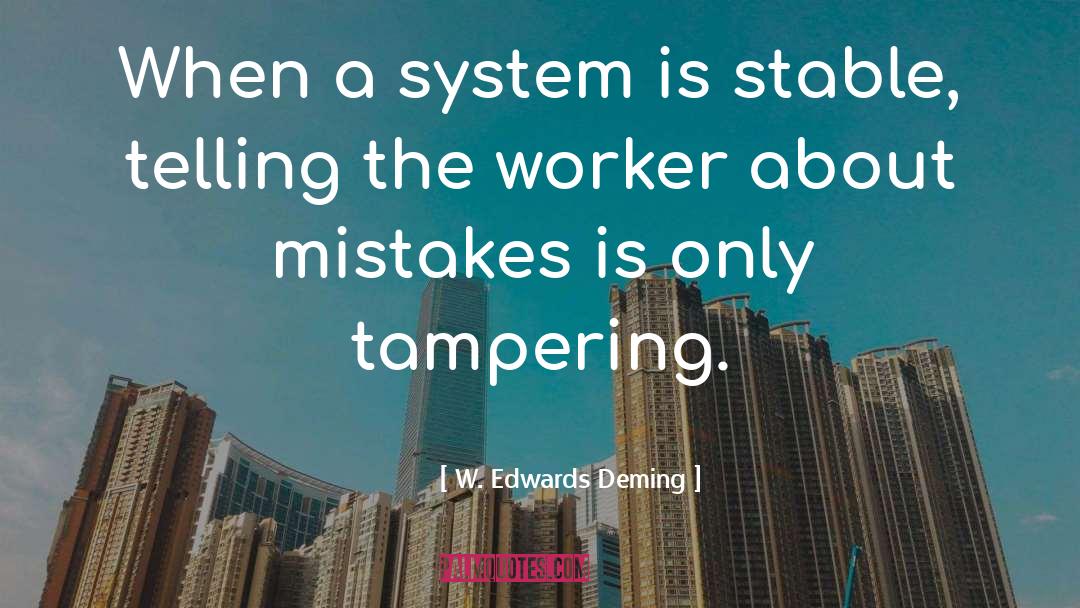 Mturk Worker quotes by W. Edwards Deming
