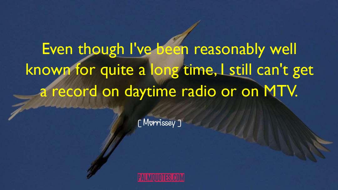 Mtv quotes by Morrissey