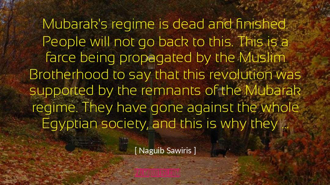Mubarak quotes by Naguib Sawiris