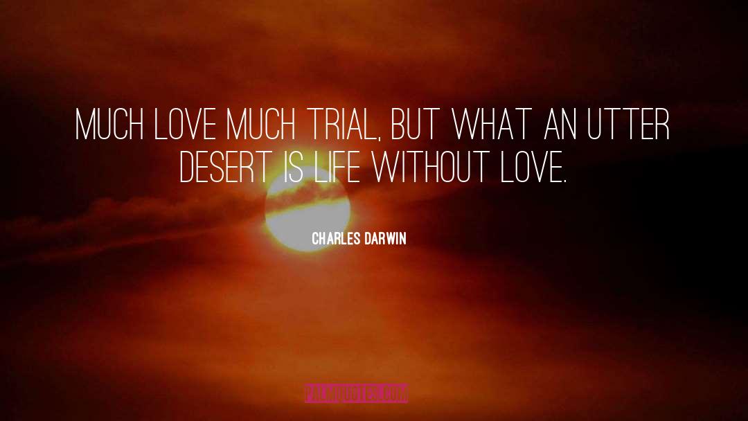 Much Love quotes by Charles Darwin