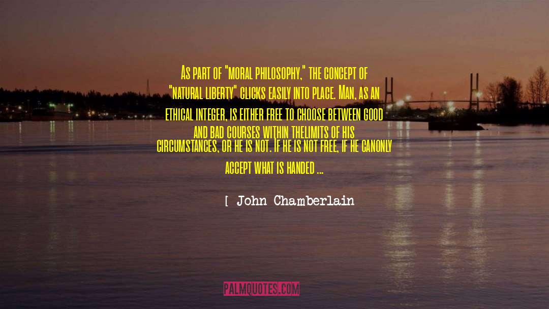 Much Use quotes by John Chamberlain