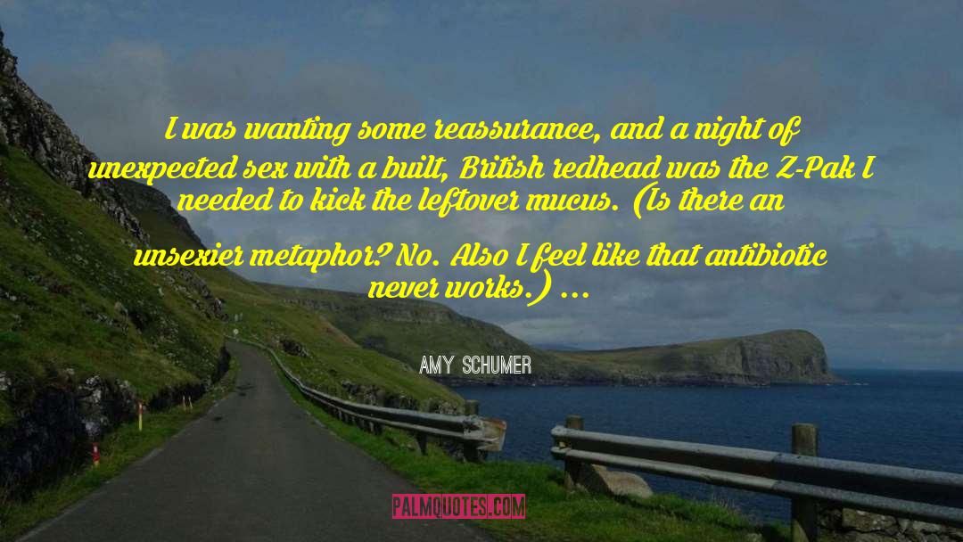 Mucus quotes by Amy Schumer