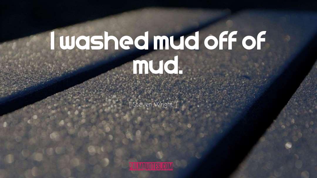 Mud Huts quotes by Steven Wright