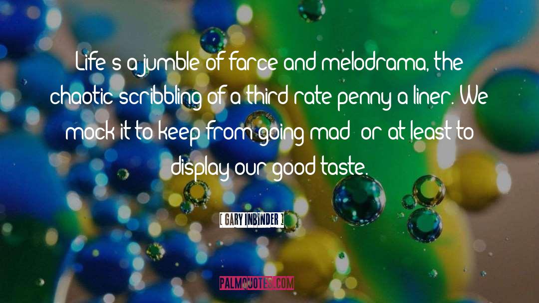 Muddle And Jumble quotes by Gary Inbinder