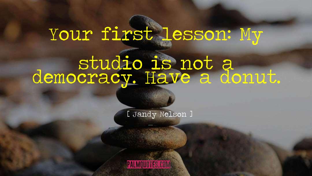 Mudflat Studio quotes by Jandy Nelson