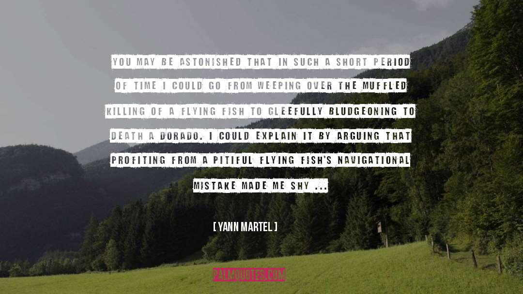 Muffled quotes by Yann Martel