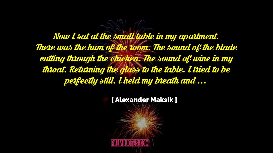 Muffling Sound quotes by Alexander Maksik