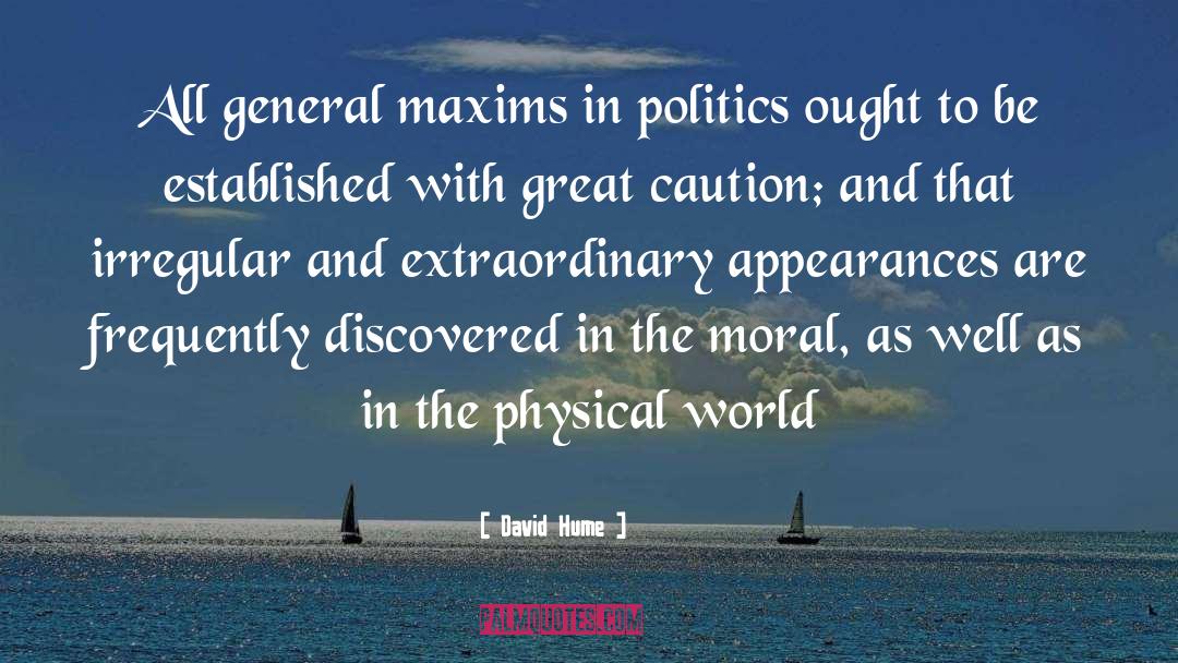 Muggles Maxims quotes by David Hume