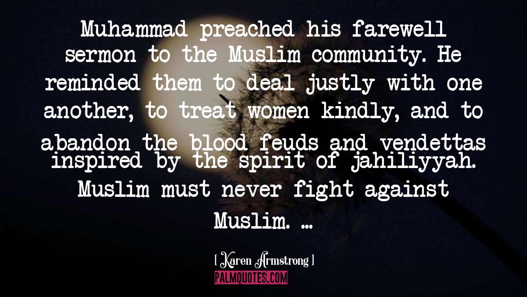 Muhammad quotes by Karen Armstrong