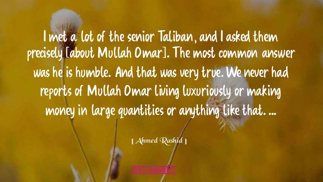 Mullah quotes by Ahmed Rashid