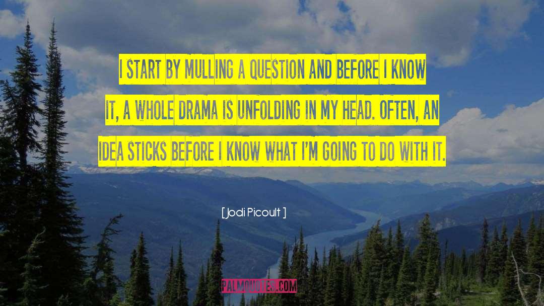 Mulling quotes by Jodi Picoult