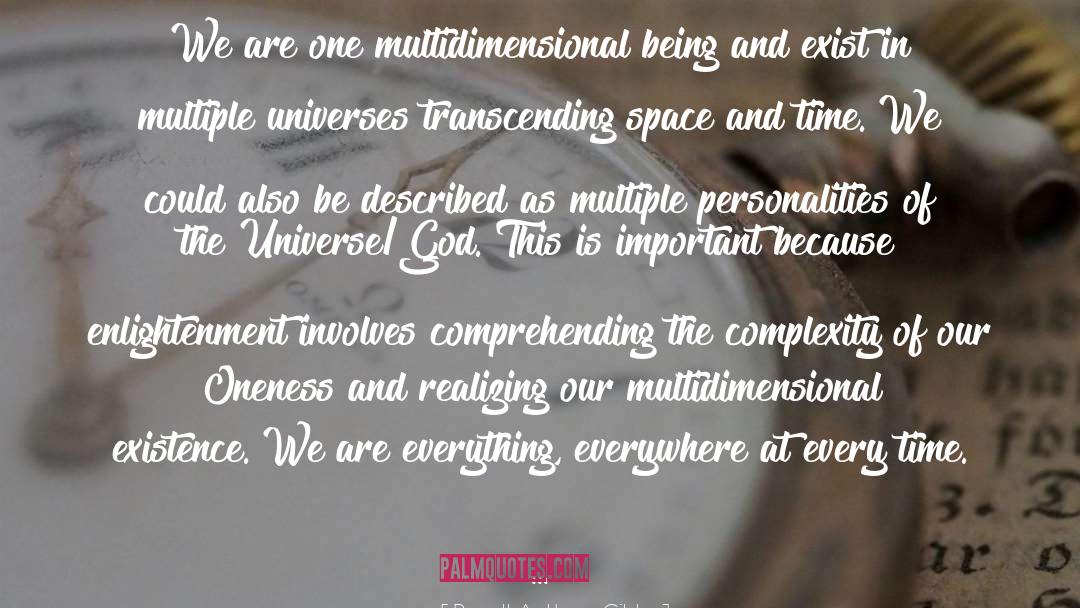 Multidimensional quotes by Russell Anthony Gibbs