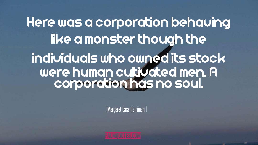 Multinational Corporation Quote quotes by Margaret Case Harriman