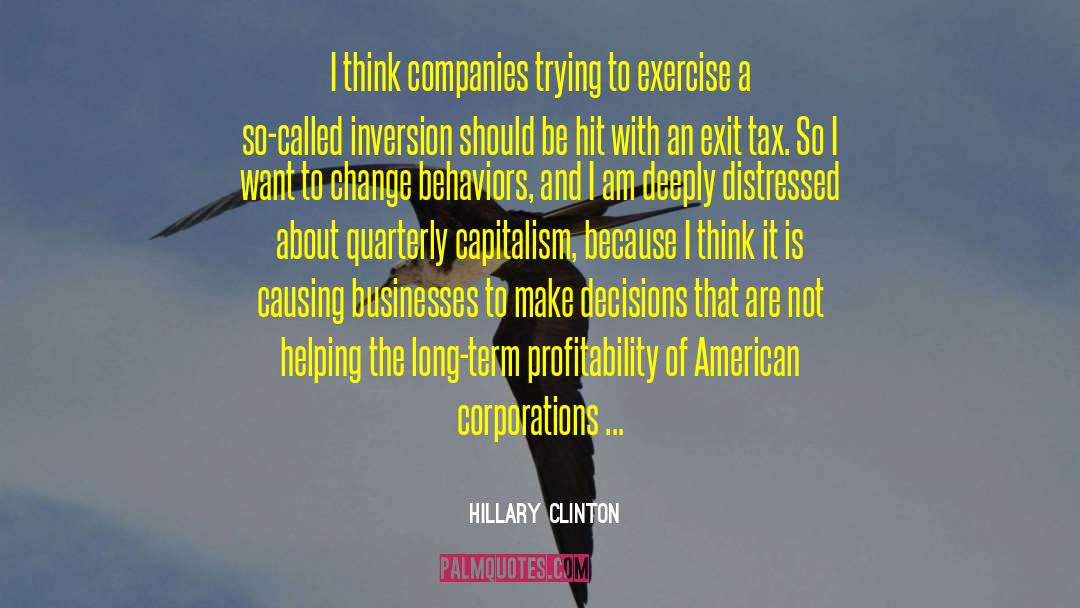 Multinational Corporations quotes by Hillary Clinton