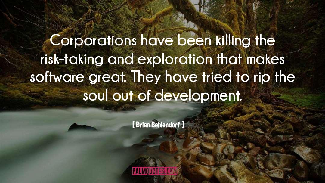 Multinational Corporations quotes by Brian Behlendorf